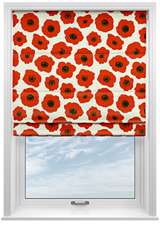Vallmo, Poppy - Roman Blind